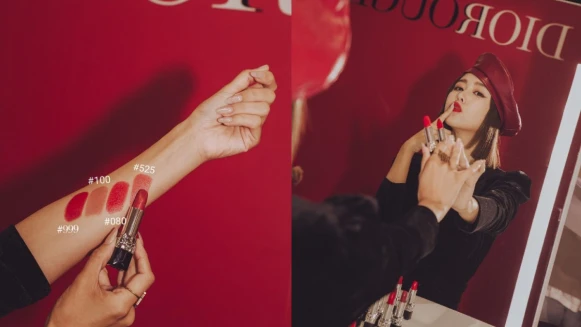 發出斷貨預告！DIOR藍星唇膏「這四色太生火了」燒遍IG，滑不可思議的滑順感連影后賈靜雯都被收服了～