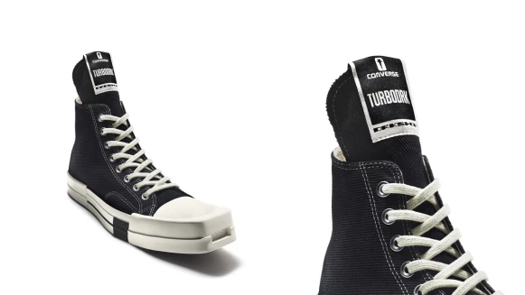 Converse X Rick Owens聯名系列搶先曝光！TURBODARK Chuck 70前衛造型、細節亮點報你知