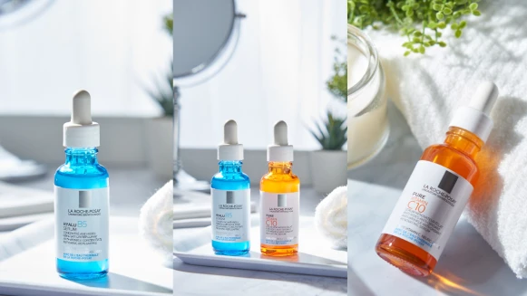 醫美NO.1超強修復精華，彈潤年輕超有感「B5小藍瓶」，天天幫肌膚充飽電！追求透亮感「C10肌光瓶」再+1，點亮光澤美肌超有感～