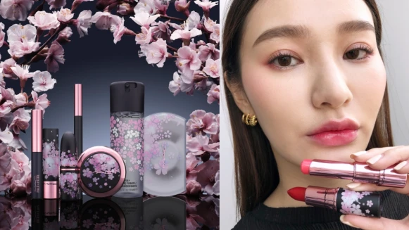 M.A.C 2021春夜櫻限量彩妝系列登場，神秘酷黑Ｘ浪漫玫瑰金包裝太美了，歷年櫻花系列一次看