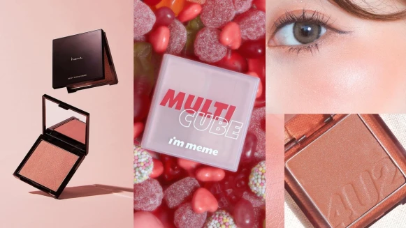 2021春天開架腮紅推薦，鎖定百搭無花果色，妝感恬淡適中是整個人加分的關鍵！