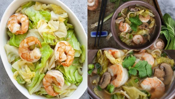 總熱量300卡！鮮蝦白菜煲食譜 鮮甜又飽腹，還吃不胖！