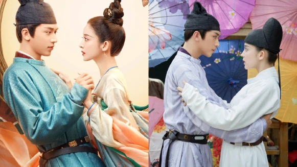 《風起霓裳》娜扎扮演唐朝香奈、許魏洲化身黑騎士,戲中揭發女兒身,差點掀起戲外霓裳風暴