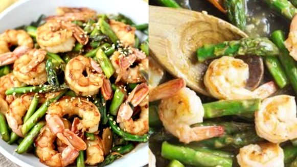大魚大肉之後的清腸刷脂餐—蘆筍清炒蝦仁食譜來了！低脂高蛋白，吃了無負擔！