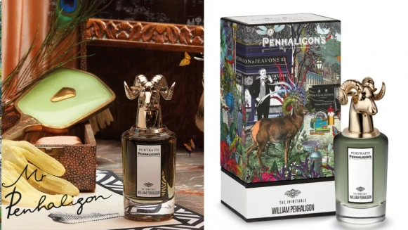 Penhaligon's潘海利根獸首系列香水2021再添新成員,竟然是創辦人William Penhaligon本人!用盤羊形象代表樸實溫暖的香氣