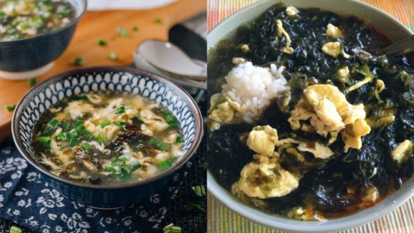 低脂高蛋白蝦仁蛋花紫菜湯食譜來了!早餐晚餐都很適合,3步驟就能完成