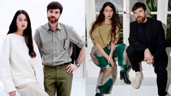 最會穿的設計師情侶檔！Christophe Lemaire 與 Sarah Linh Tran 的低調質感「情侶穿搭」示範！