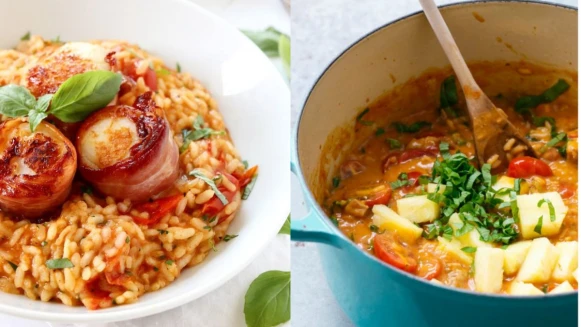 番茄香菇燴糙米飯食譜來了!刷脂去油又有飽足感,10分鐘就能完成!