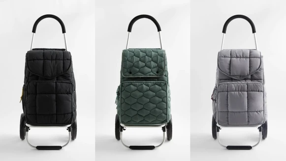 上街買菜也能很時髦！Zara推出摺疊式購物車，2種車型、可以擴大…台灣就能買到