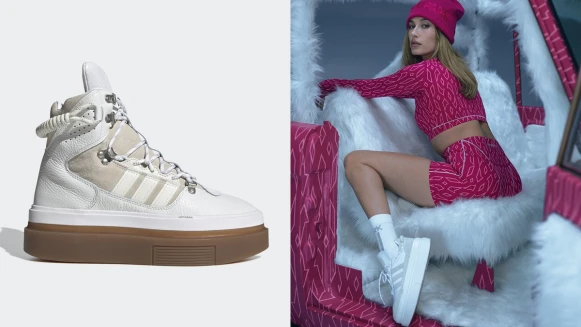 小隻女增高神器！adidas Originals再次聯手天后碧昂絲，打造高低筒厚底球鞋、新款厚底短靴