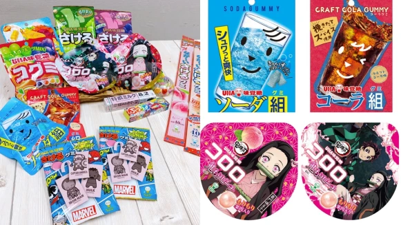 日本必買！7-11開賣6款超夯味覺糖，鬼滅之刃、超長手撕軟糖、麝香葡萄一次吃