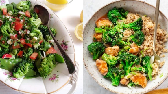 綠花椰菜蘿蔔炒蛋/涼拌綠花椰菜/黑胡椒嫩雞佐綠花椰菜,3道低脂綠花椰菜食譜來了!