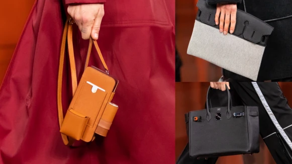 2021秋冬巴黎時裝週｜愛馬仕推出全新型態小包、經典Birkin變身手拿包...Hermès夢幻清單更新！