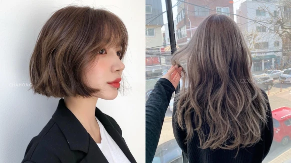 2021髮色推薦:萬年不敗百搭灰金棕色,髮絲中的銀色線條真的美呆啦!