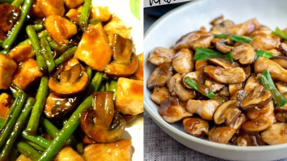 3道低脂菇菇料理:紅燒香菇/胡蘿蔔蒜炒磨菇/綠花椰菜蝦仁菇菇湯 食譜來了!