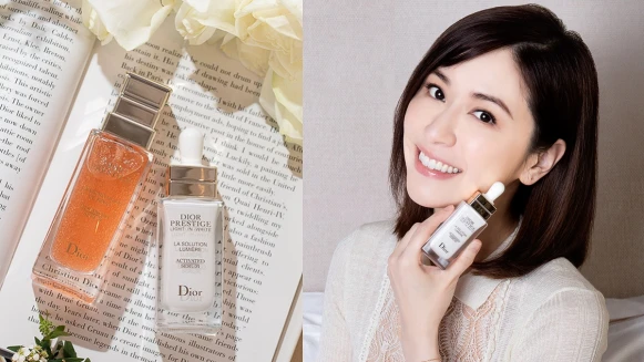 「明亮好氣色太重要!」 氣質名媛蔡依珊最愛保養儀式大公開:Dior珍稀玫瑰雙精華天天用+BB霜打造細嫩玫瑰肌,再忙都美到發光~