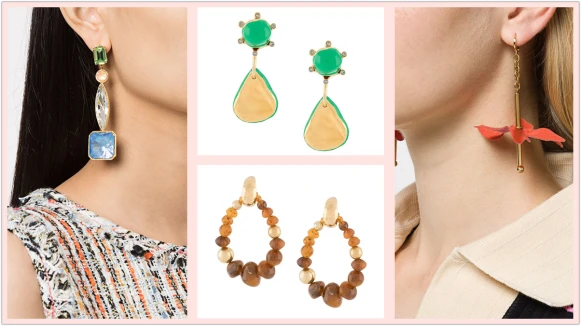 呼叫飾品控！這些精緻小眾不撞款的吸睛繽紛自然系耳飾，絕對是妳春季不可少的造型吸睛必備品！