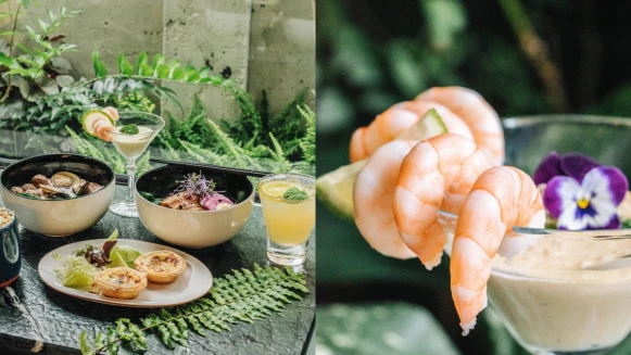從產地到餐桌！貳房苑春季新菜單登場，必吃松露蛤蜊豆漿麵、菜圃蛋塔，還有2款限定調酒 