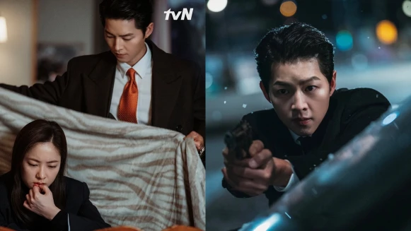 《黑道律師文森佐》全汝彬賴在宋仲基家吃拉麵飄曖昧!文森佐痛下殺戒、大BOSS玉澤演覺得自己像神