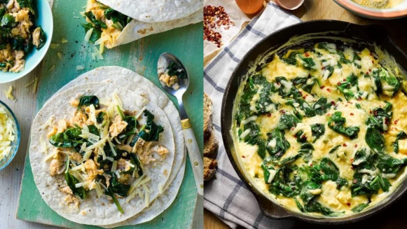健康低脂!一盤吃完還想再吃的菠菜拌蛋皮食譜來了!