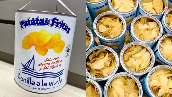 油漆桶洋芋片哪裡買？Bonilla a la Vista堪稱洋芋片界的愛馬仕，以低油鹽製成即使減肥也能安心吃