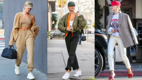 不敗單品「老帽」百搭得不像話，Hailey Bieber 的老帽休閒、正裝搭配術，收個千百頂絕對值得！