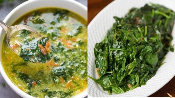 3道菠菜低脂料理食譜：芙蓉鮮蔬湯/菠菜雞蛋麵疙瘩/菠菜拌蛋皮