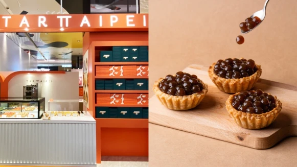 珍奶控快衝！TART TAIPEI信義區快閃店獨家推出「爆漿珍珠奶茶塔」，還有超人氣黃金流沙塔、水果塔一次吃