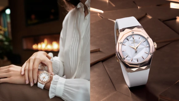 氣場女神的自帶光圈美人計 HUBLOT「光女神」Orlinski腕錶