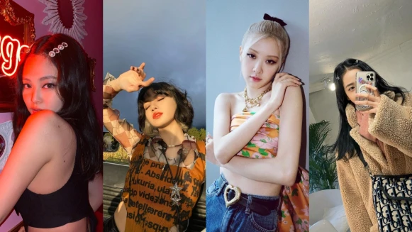 BLACKPINK 4大必學實用拍照pose ,Lisa 手喜歡這樣擺、這招Jennie Jisoo都愛用,學起來再也不怕鏡頭尷尬症!