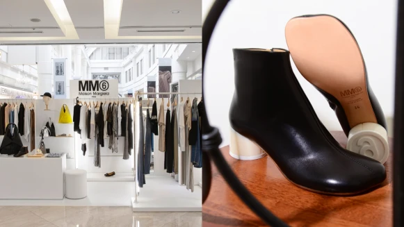 MM6 Maison Margiela全白極簡快閃店再度登台！6號圈圈藏在鞋跟細節太可愛，微風官網同步開放購買