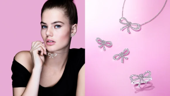與GRAFF格拉夫的Tilda’s Bow系列來一場瑰麗的邂逅，感受蝴蝶結鑽飾獨有的靈動柔美之姿！