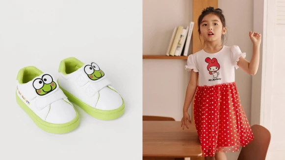 H&amp;M X 三麗鷗聯名系列即將開賣！把Hello Kitty、酷企鵝、美樂蒂穿上身，與家中小寶貝換上可愛親子裝