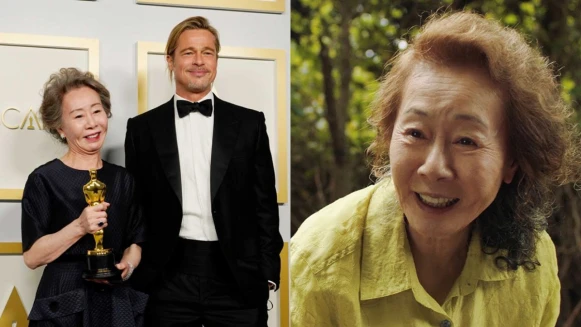 尹汝貞「韓國梅莉史翠普」!國民阿嬤也迷布萊德彼特,獲獎謙虛表示:「我只是運氣比較好。」