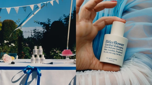 Jo Malone London 2021英倫果醬市集系列，白瓷瓶身加上寶藍字體太復古，還有玫瑰果醬的味道