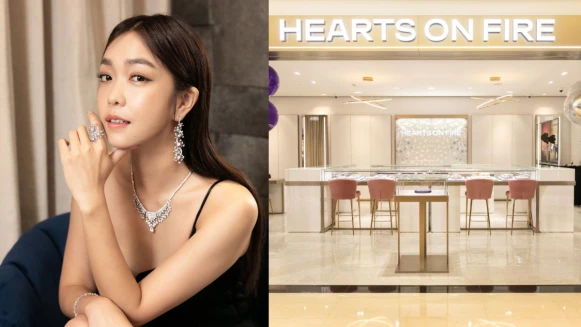 全新HEARTS ON FIRE微風信義專賣店太值得造訪，極致光彩美鑽新作於明亮舒適高雅空間中，盡情散發的迷人璀璨火光，美到令人無法抵擋！