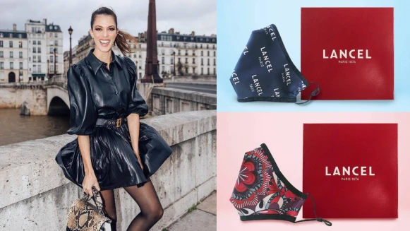 潮流人士必須要有！巴黎精品LANCEL推台灣限定款口罩，時尚花卉圖騰讓M編想要包色！