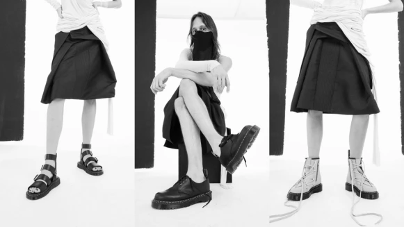 Dr. Martens X Rick Owens第二波聯名鞋款！麂皮軍靴、經典皮鞋與厚底涼鞋，無性別區分、個性男女都應該擁有
