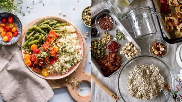 高蛋白低碳水低脂早午餐—蝦仁雞胸肉菠菜藜麥燴飯食譜來了!