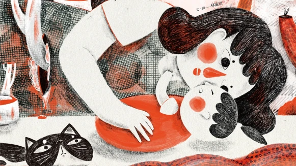 母親節送給媽媽也送給自己的《母親記事》插畫書 一起踏上育兒奇幻旅程