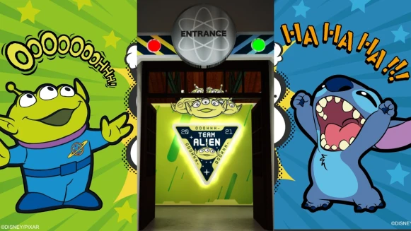 萌力滿分！三眼怪、史迪奇《外星萌主爭霸戰-台北對決擂台》主題快閃店插旗華山，9大打卡點、全台首賣周邊大公開