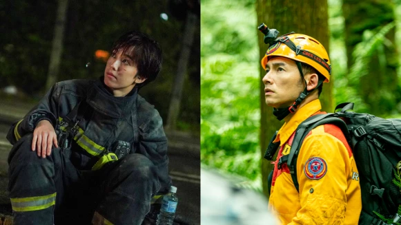 《火神的眼淚》演員下苦功！溫昇豪、林柏宏扛人爬樓梯十多趟 陳庭妮揹20公斤氣瓶敲到頭險破相