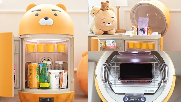 小冰箱推薦！KakaoFriends萊恩小冰箱不只能冷藏，還有紫外線消毒、藍芽音響功能，超狂的5大亮點公開