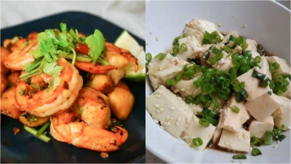 3道低脂涼拌小菜:手撕雞/蔥花豆腐/酸辣蝦 食譜來了