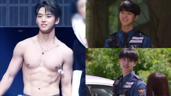 Netflix《我是遺物整理師》「鮮肉警察」PENTAGON 洪碩，迷人微笑、爆肌身材，甚至中文超流利！