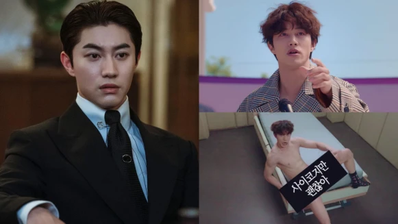 《文森佐》魁儡會長「張漢書」郭東延，《精神病》失序裸奔、最強配角是他！「我不是好感度高的演員。」