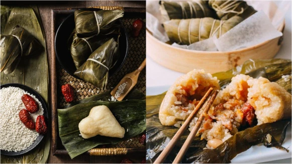 花椰菜粽子:香菇雞/豆沙/黑芝麻花生口味食譜來了!好吃不胖、無麩質,一起動手做!