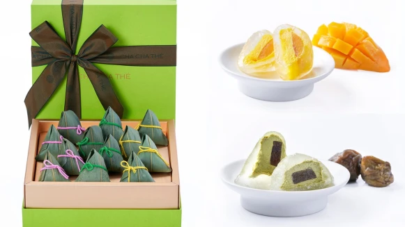 楊枝甘露變冰粽！采采食茶推「果蘊冰粽禮盒」，加入芒果、茶香青梅等打造出3甜蜜的消暑新滋味