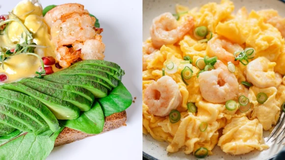 愈吃愈瘦的高蛋白低脂料理—牛肉蝦仁滑蛋食譜做法來了！