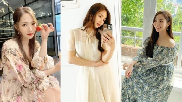 怎麼這麼仙！跟最美秘書「朴敏英」學習洋裝搭配術，這 3 種款式絕對都是初春必備品！